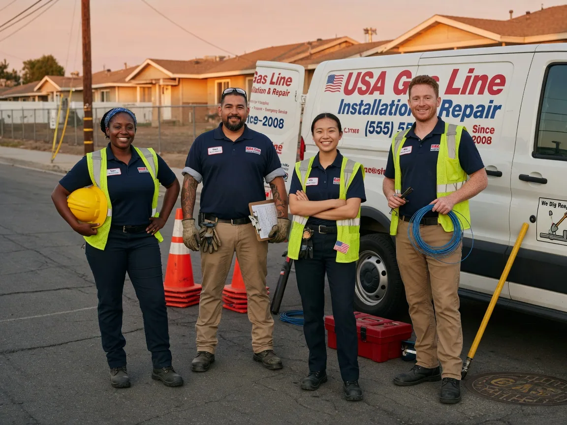 Gas Line Installation company in Otterbein, IN